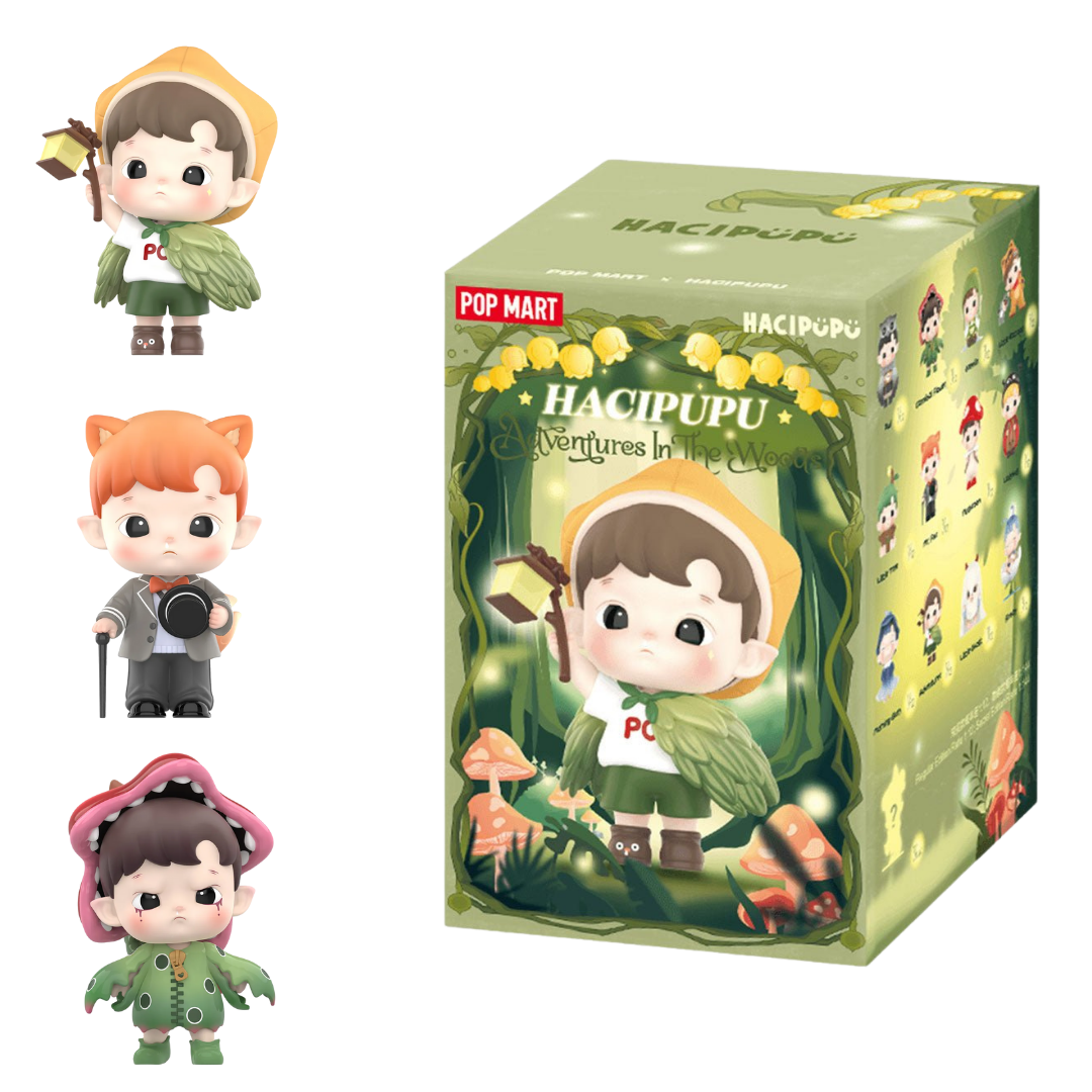 POP MART HACIPUPU ADVENTURES IN THE WOODS SÜRPRİZ KUTU SERİSİ