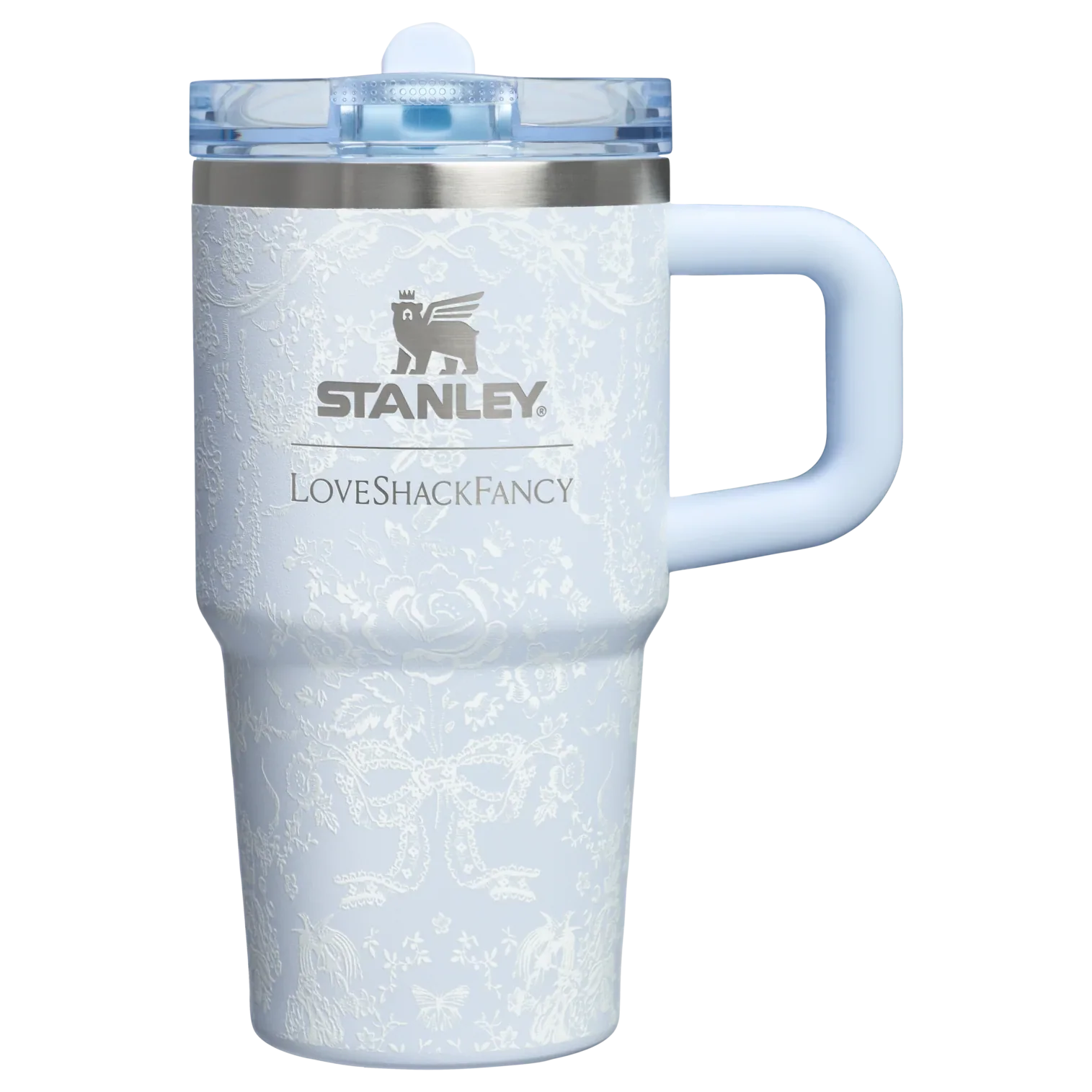 STANLEY THE QUENCHER "LOVESHACKFANCY" KOLEKSİYONU | 0.59L - Alpine Blue