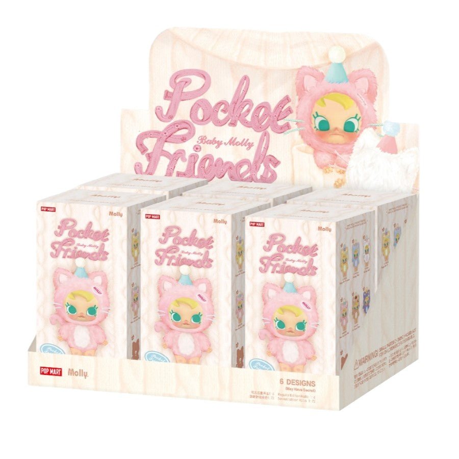 POP MART BABY MOLLY POCKET FRIENDS SÜRPRİZ KUTU SERİSİ - Termos Türkiye - Figüran