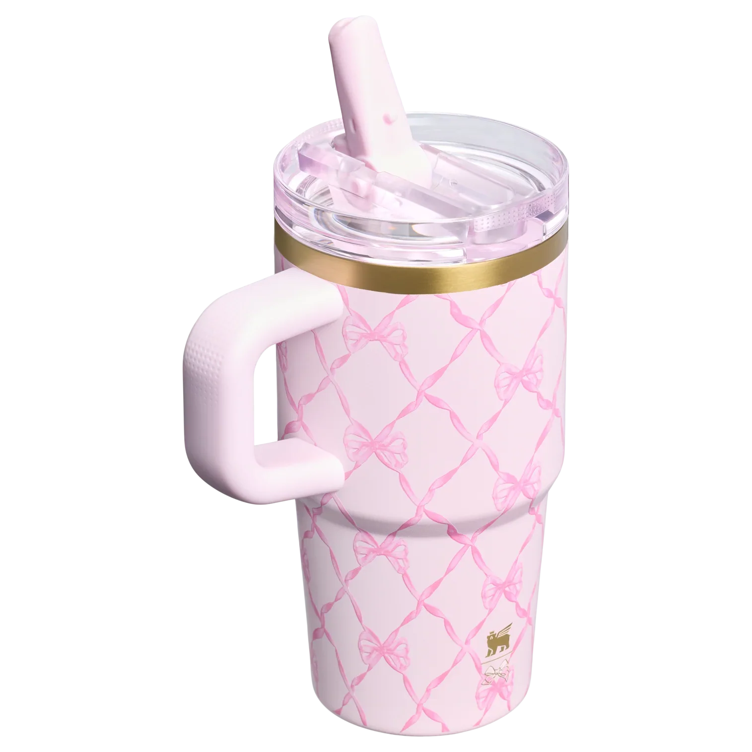 STANLEY THE QUENCHER "LOVESHACKFANCY" KOLEKSİYONU | 0.59L - Pink Peppermint