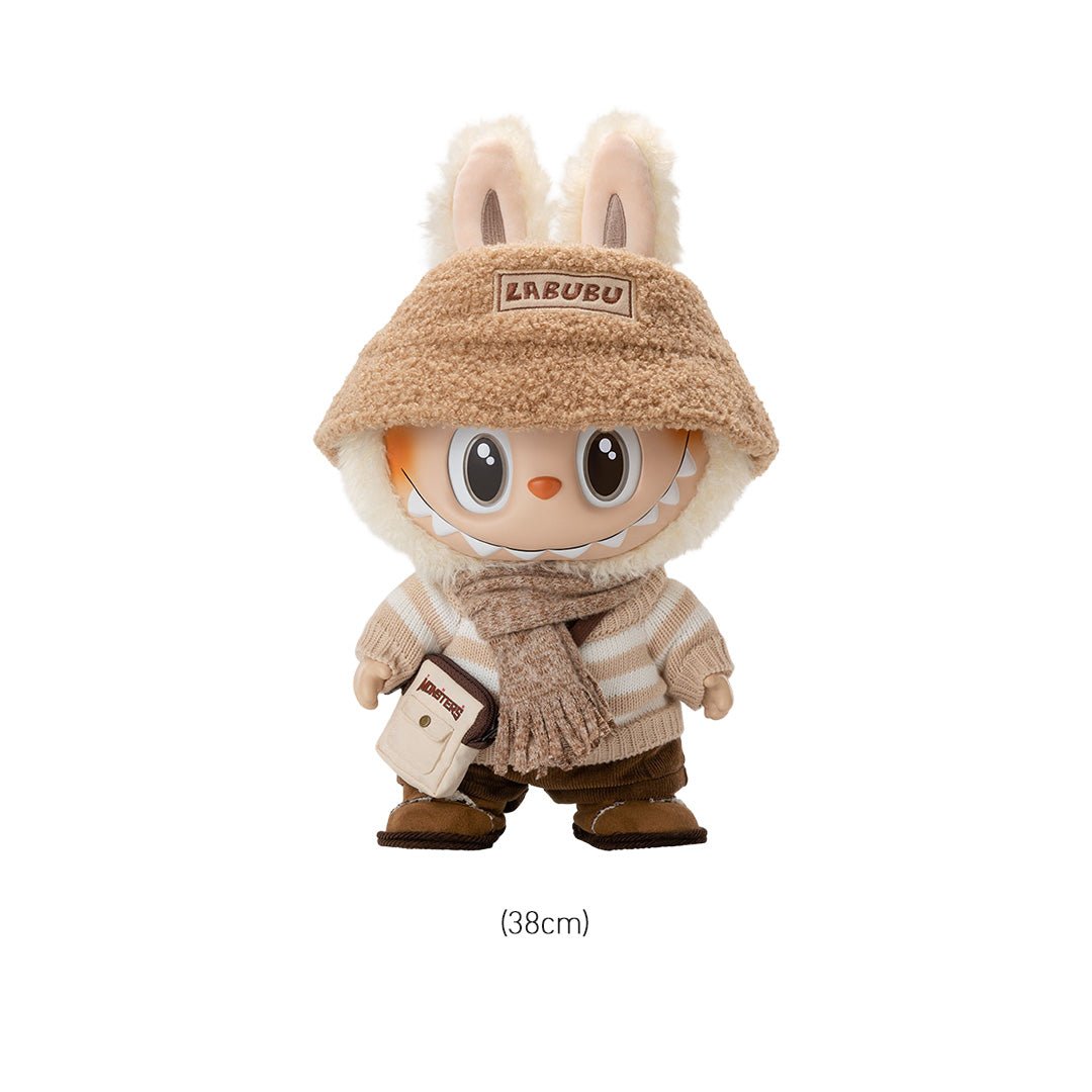 POP MART LABUBU THE MONSTERS DRESS BE LATTE VINYL PELUŞ BEBEK - Termos Türkiye - 